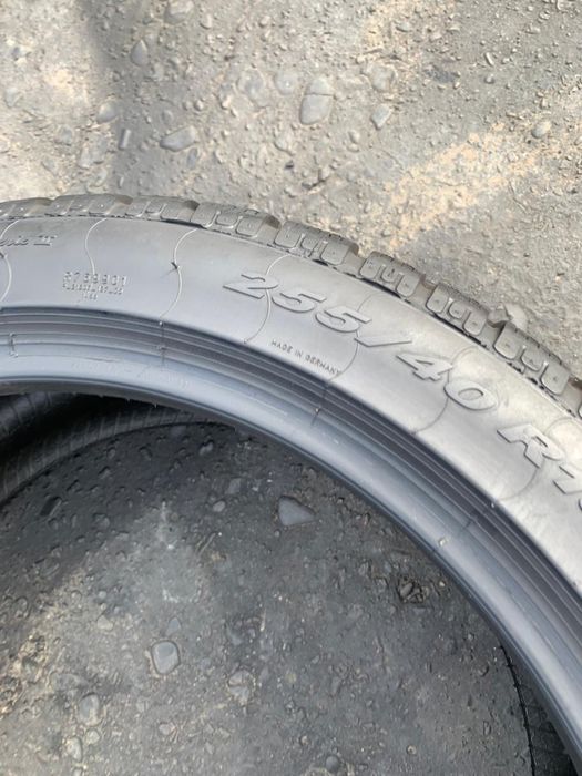 Шини 255/40 R19 пара Pirelli зима 2023р 7,4мм