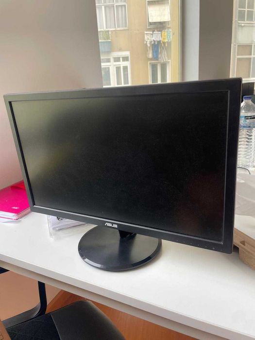 Monitor ASUS VP228T 22" VGA com cabo adaptador HDMI