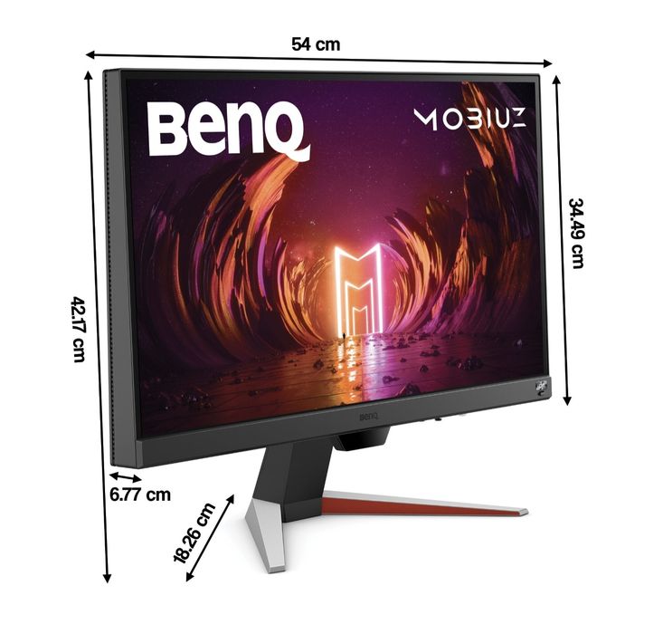 Monitor 165hz 1ms benq mobiuz ex240n fhd
