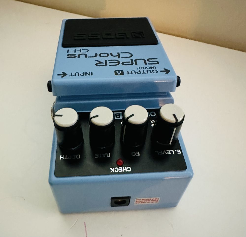 Pedal Super Chorus Boss CH-1