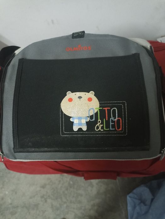 Cadeira de refeição Otto e Leo para bebés portátil