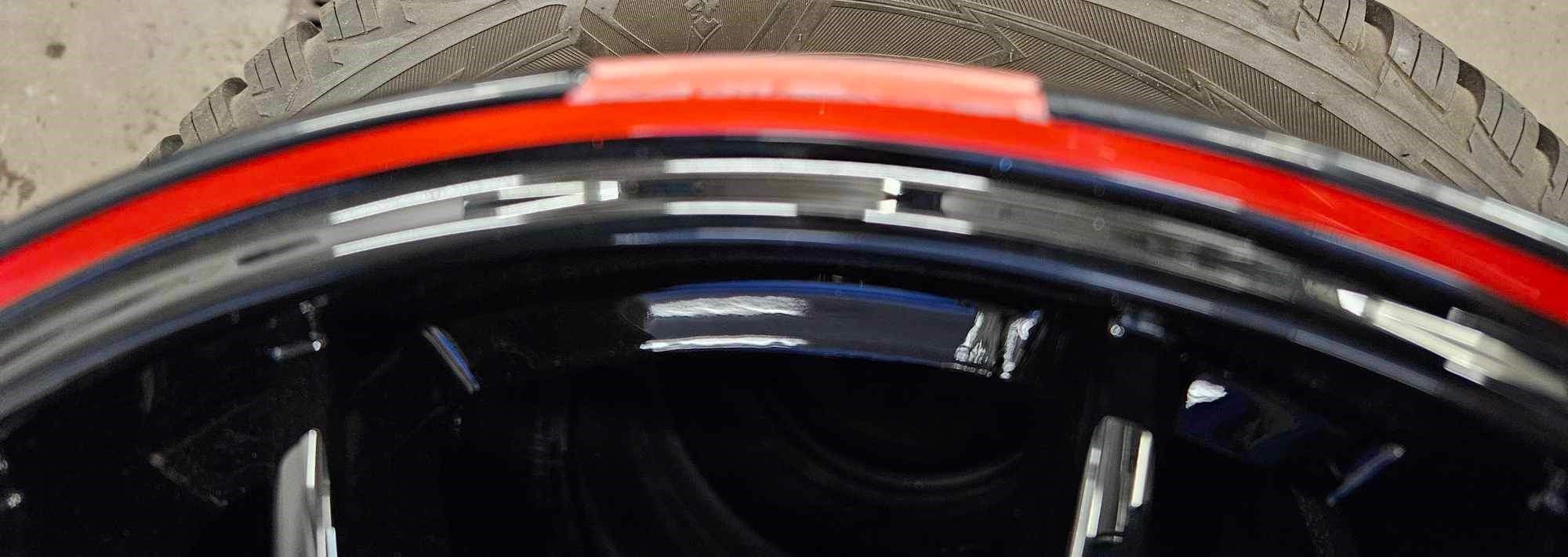 1x Felga DOTZ Shift Pinstripe Red 16 5x100 ET35 OSIP6BR35 [U]