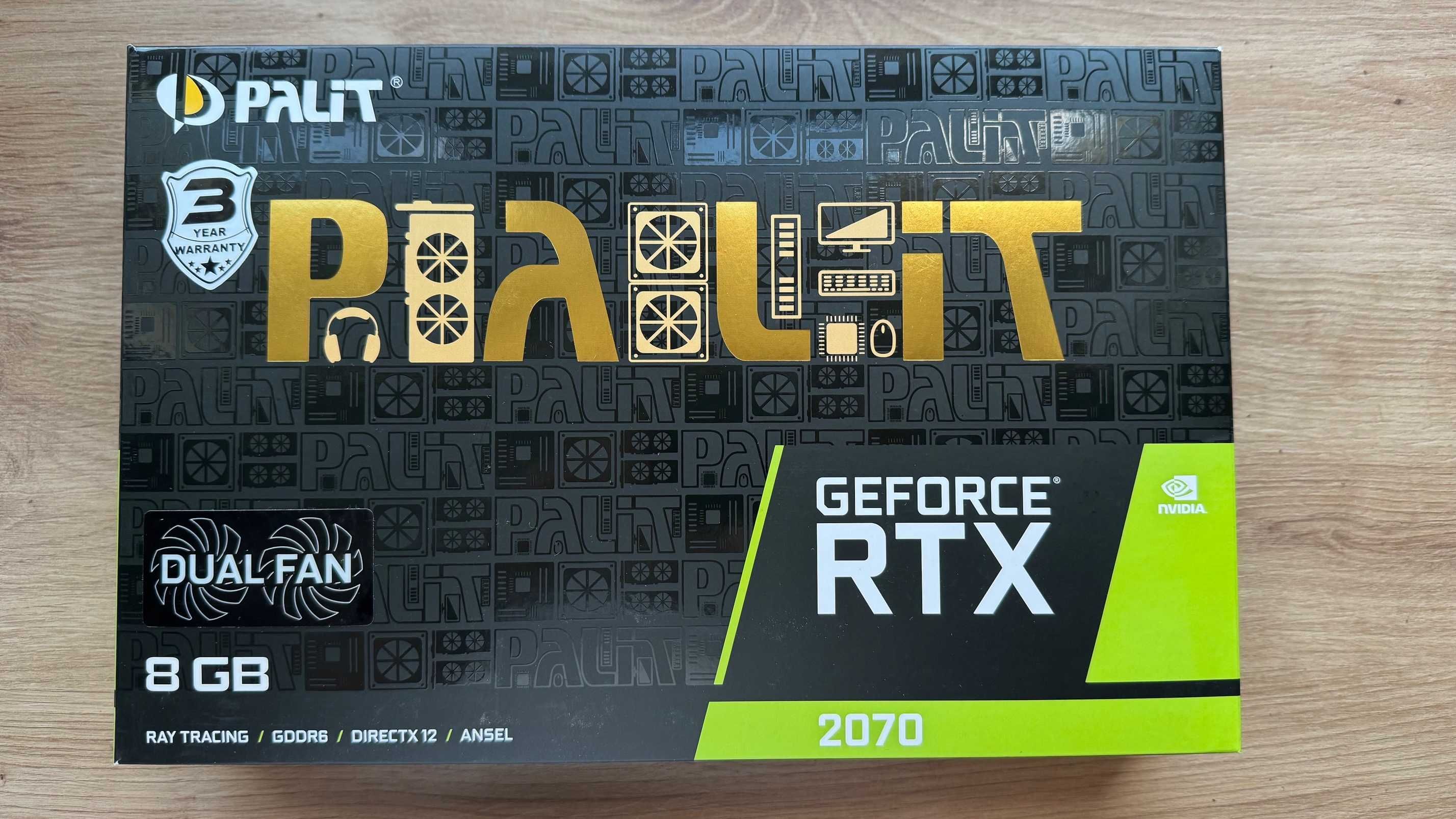 Palit GeForce RTX 2070 DUAL 8GB GDDR6