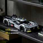 Конструктор 1в1 LEGO Technic PEUGEOT 9х8 24h Le Mans Hypercar 42156