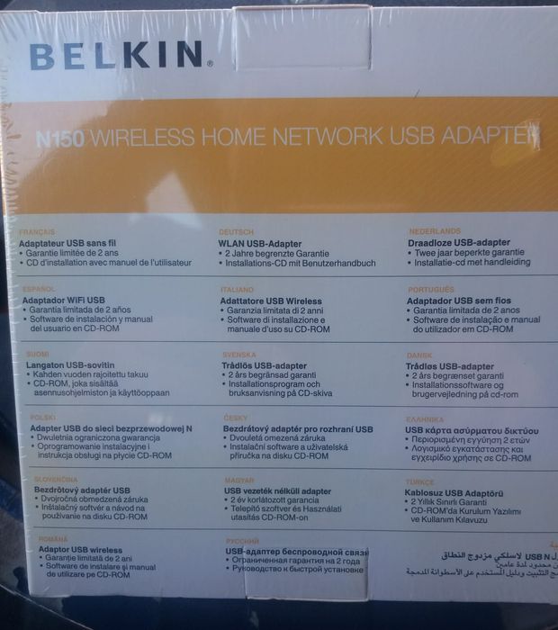 Novo-Adaptador USB Wireless Home Network