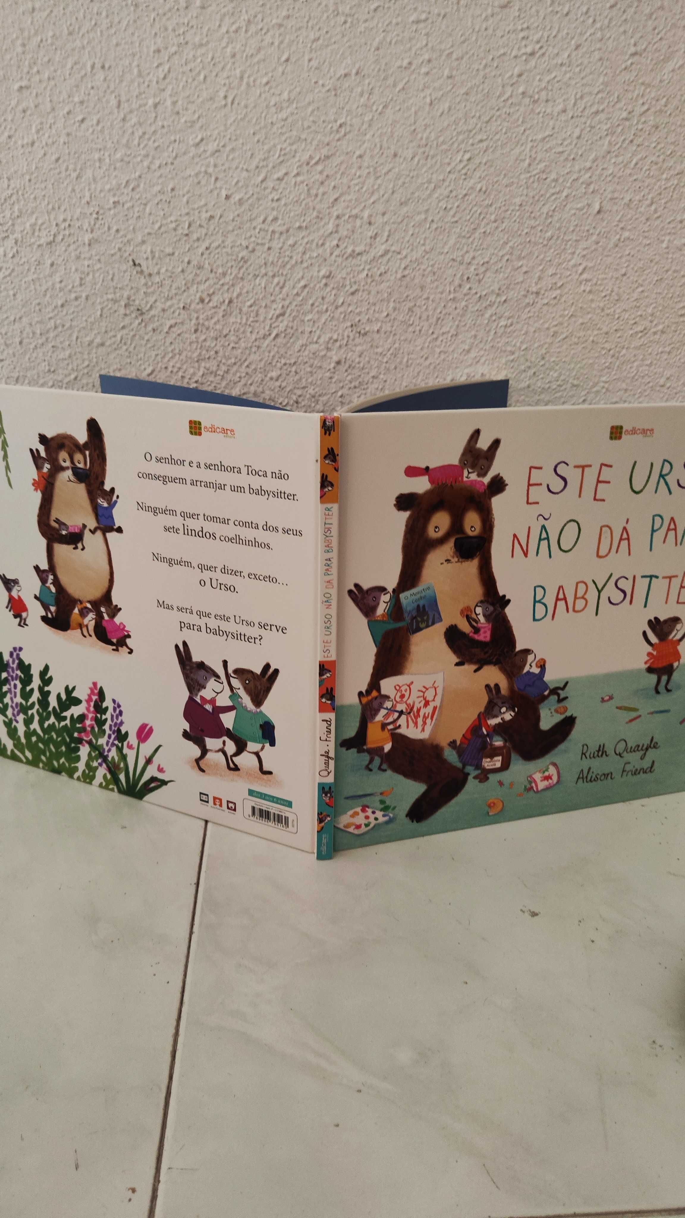 Livro Este Urso Não Dá para Babysitter