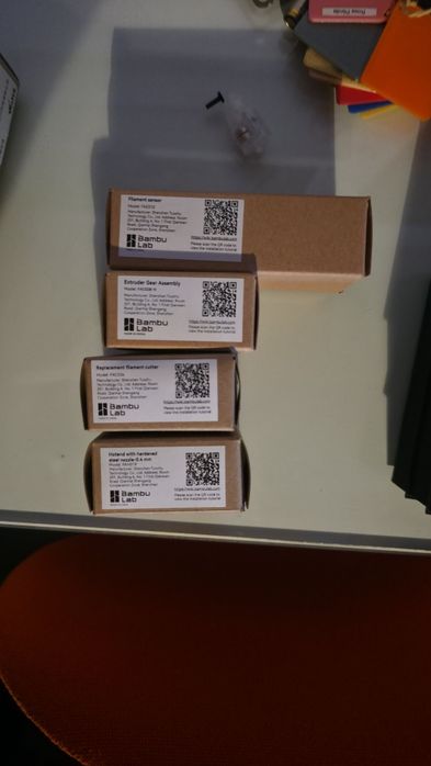 Bambu A1 series - Vários Acessórios e partes