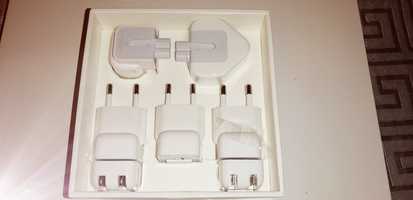 Kit adaptadores de viagem universais Apple.