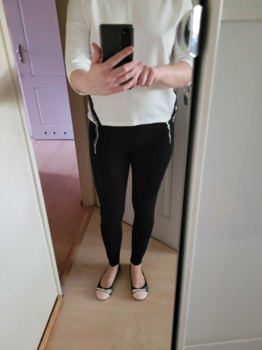 Leginsy czarne Lexxury r. M