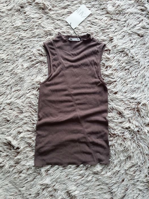 Dzianinowy top Zara S/36