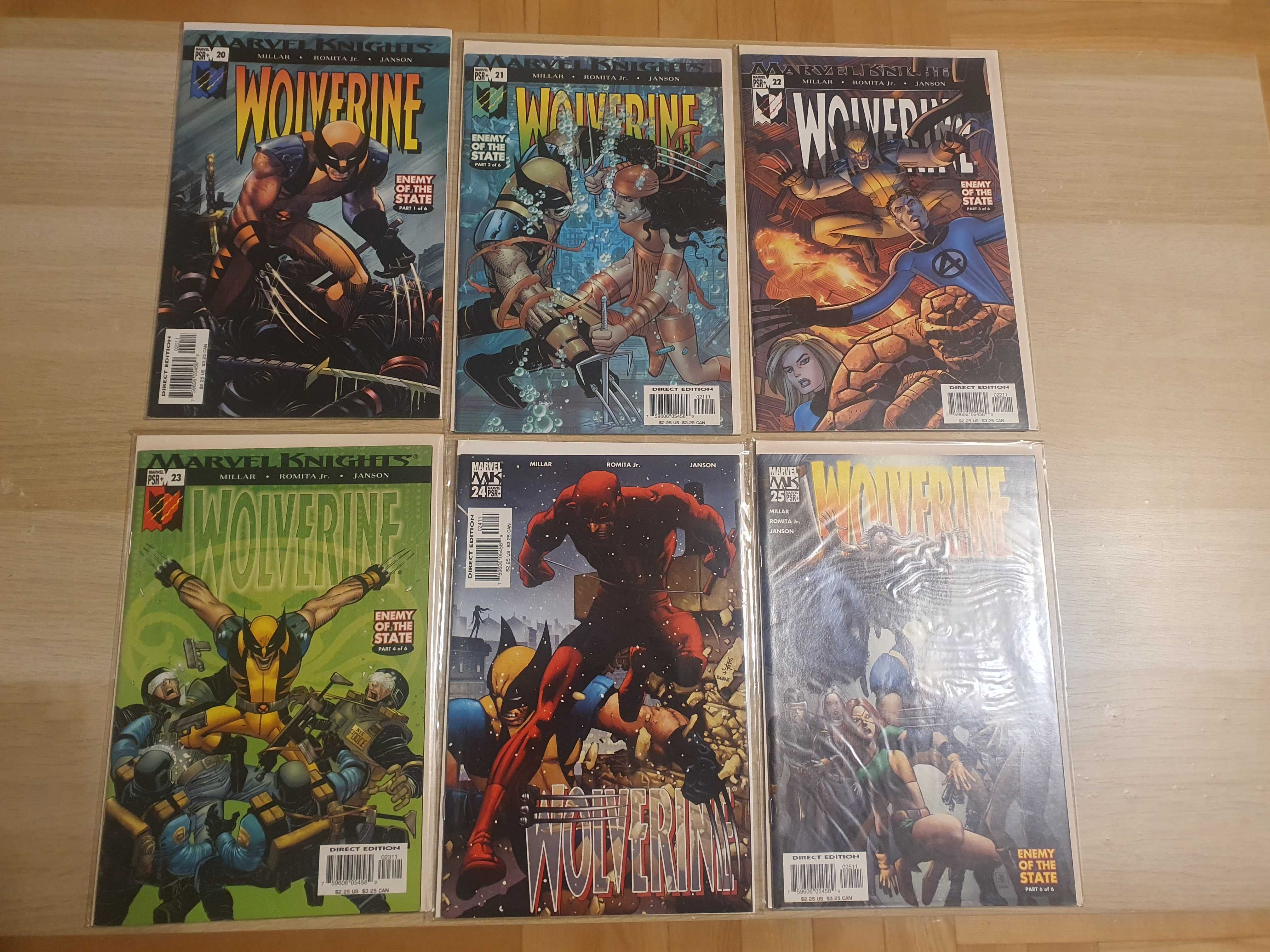 Wolverine vol. 2: 20-25 (2004) Enemy of the State (ZM31)