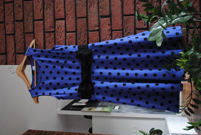 Nowa sukienka Pin Up fioletowa Body Flirt