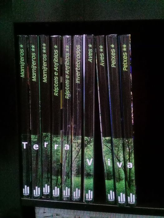 Livros coleção Terra Viva Animais