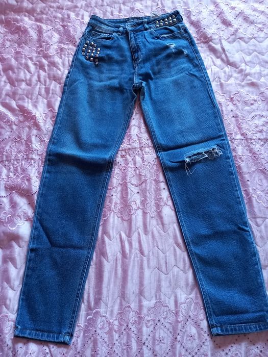 Calças de Ganga Bershka 36