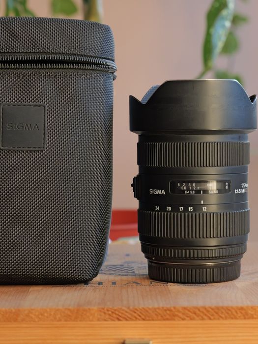 Sigma 12-24mm f4.5-5.6 cenon EF