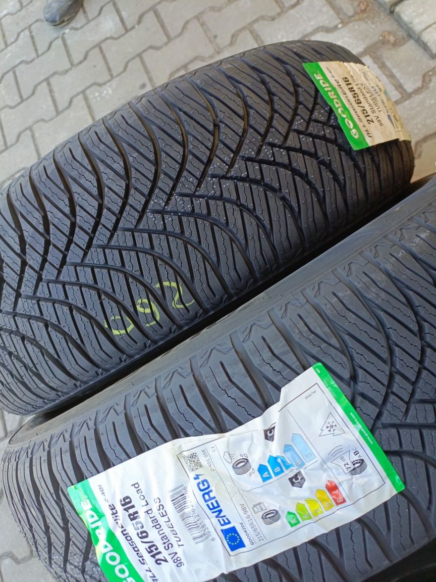 Nowe opony całoroczne wielosezonowe 215/65/16 Goodride 2024r