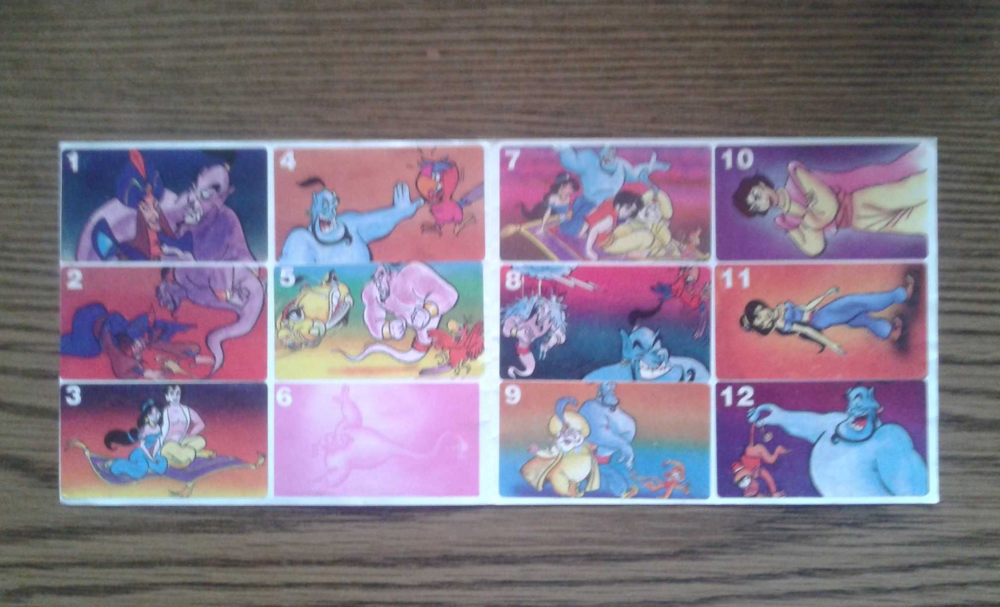 Альбом «Aladdin» с наклейками от жвачек 90-х