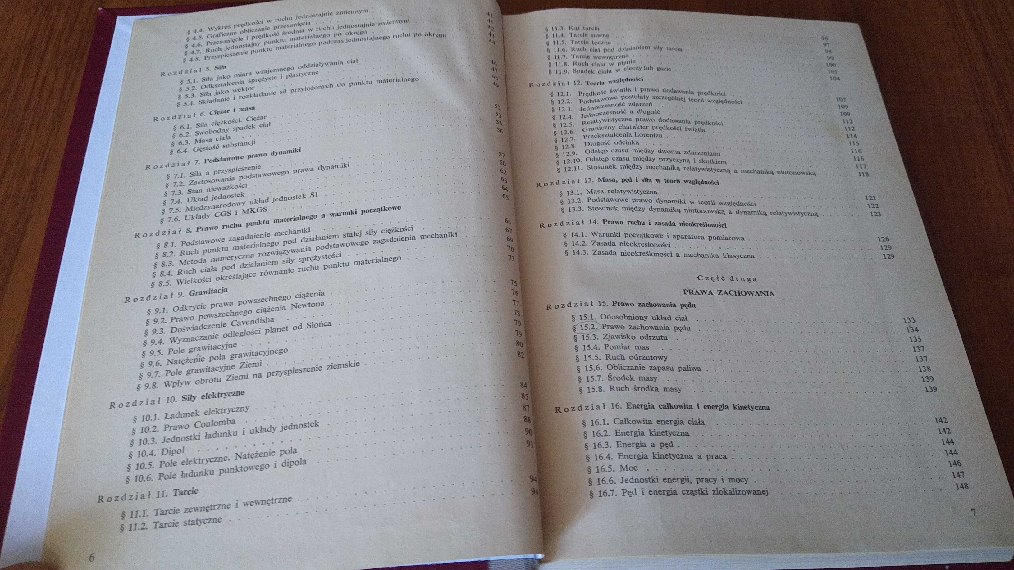 Elementy fizyki T 1 Ruch i siły; prawa zachowania Jaworski Piński