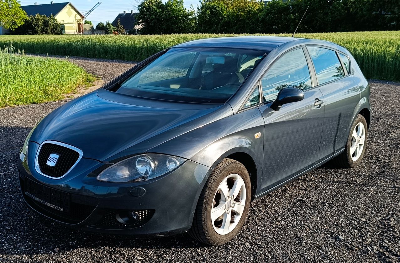 Seat Leon 2, 1.6 102KM, 2 kpl kół, podgrzewane fotele, AUX,klimatronik