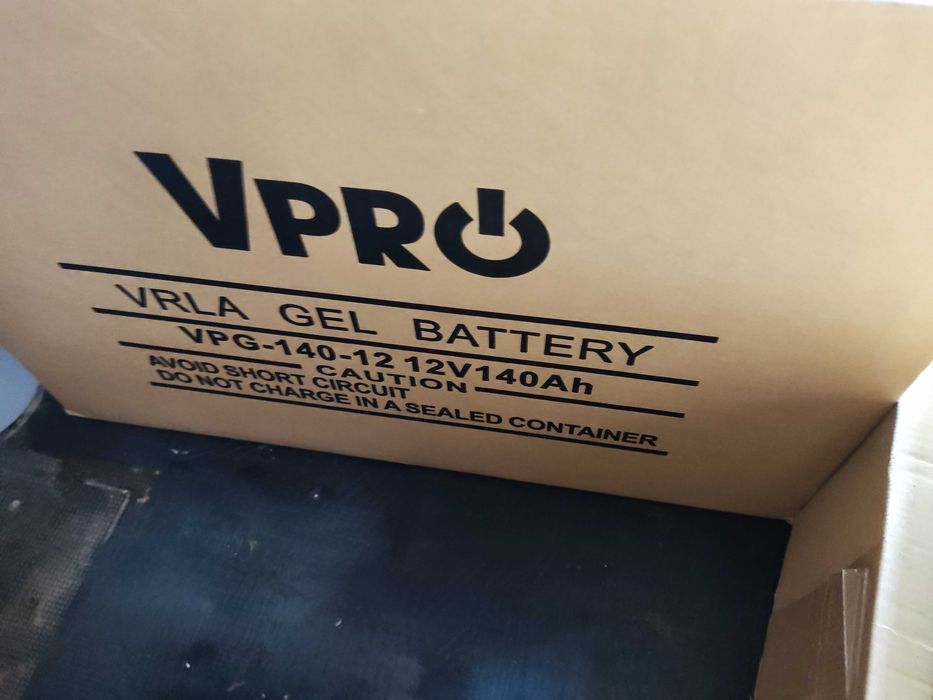 Nowy akumulator żelowy 110Ah 12V,  Volt Polska