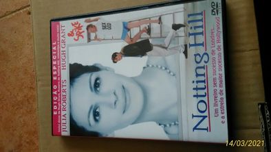 DVD Notting Hill Filme com Hugh Grant Julia Roberts Legnds PT Nothing