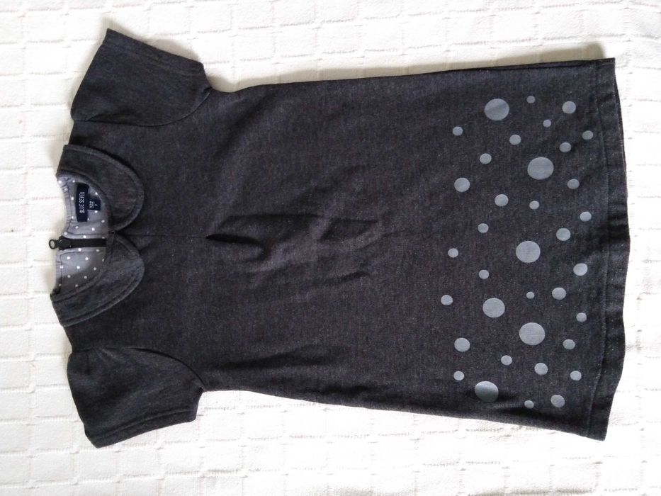 Vestido Curto Negro Blue Seven 7