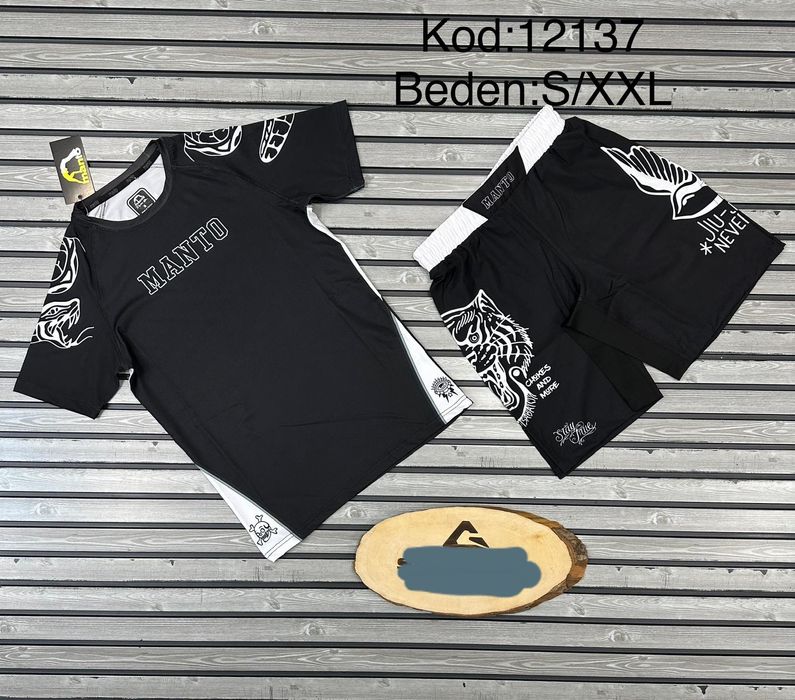 Манто рашгард, компресійний комплект для єдиноборств