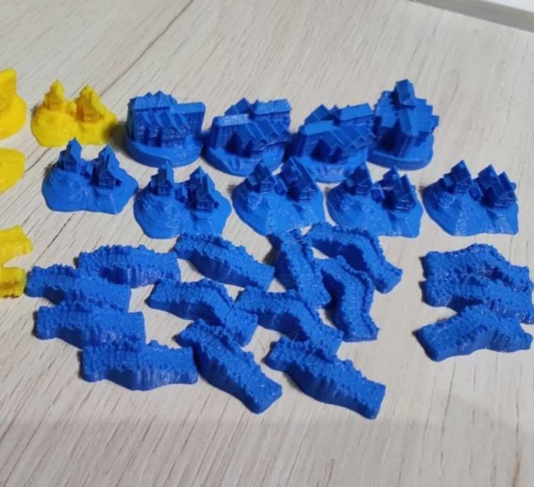 Catan - zestaw pionków do gry