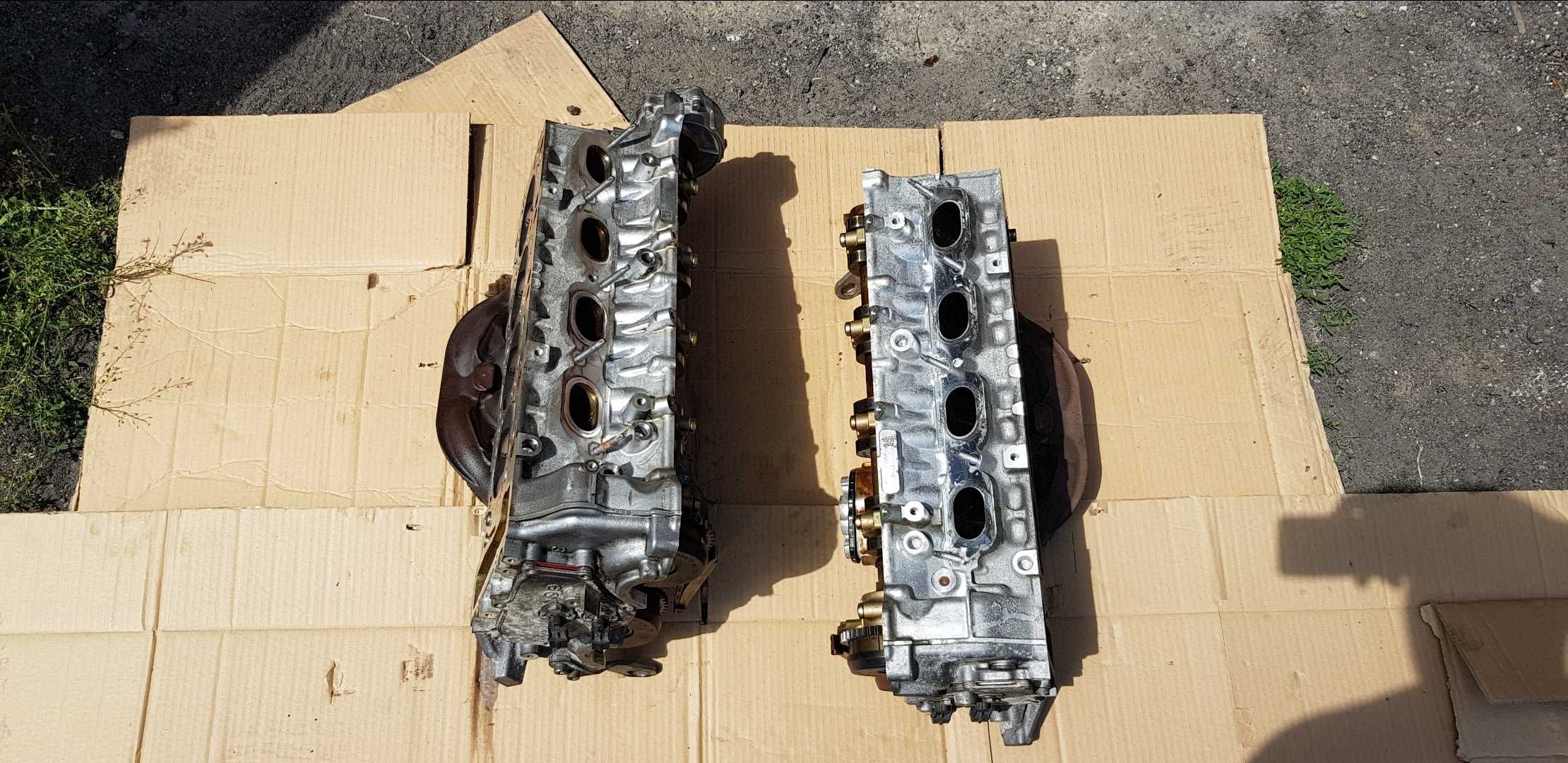 Głowica silnika BMW N63B44A LEWA PRAWA kompletna bdb