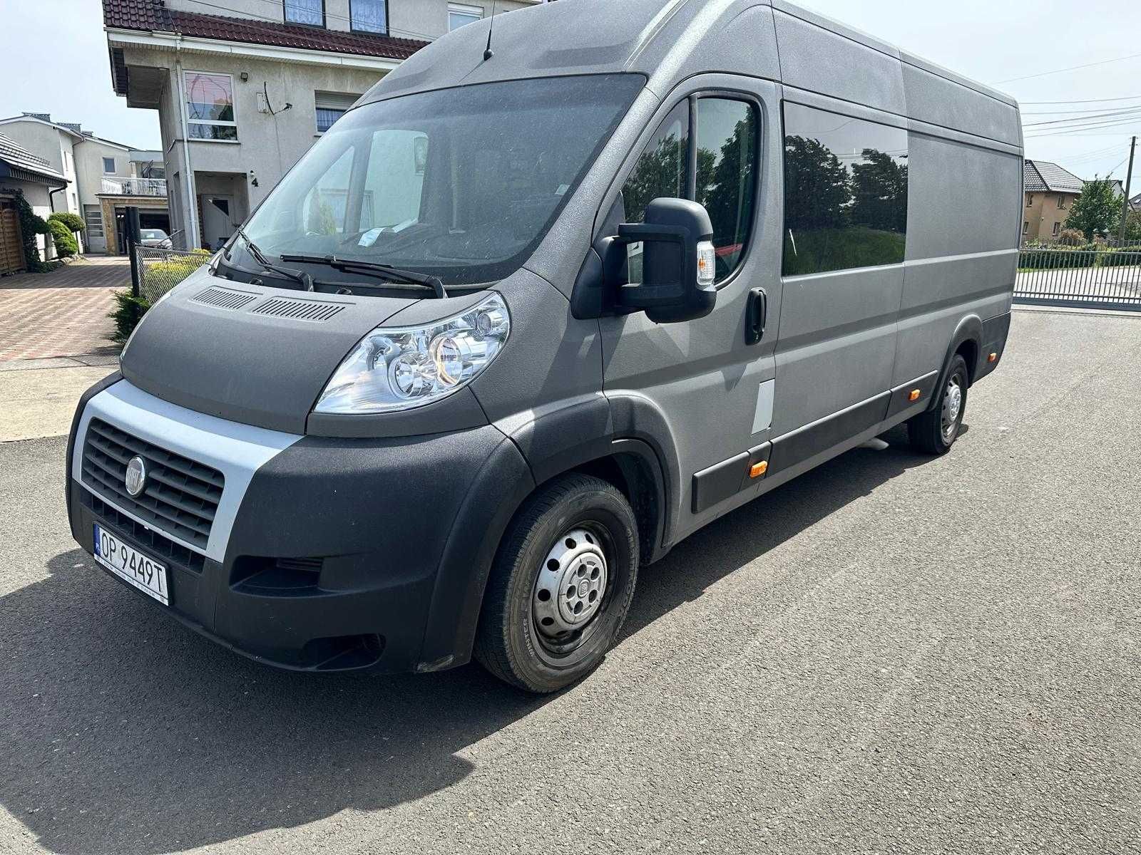 Fiat Ducato brygadówka 2012 rok 7 osobowy