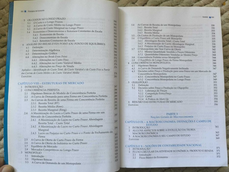 Livro "Princípios de economia" de Carlos Passos, Otto Nogami