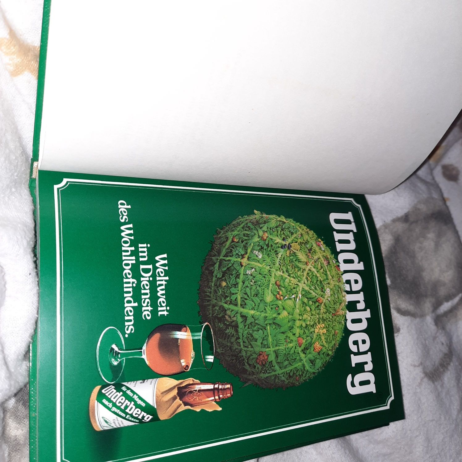 Книга на немецком языке про пиво underberg kegelbuch