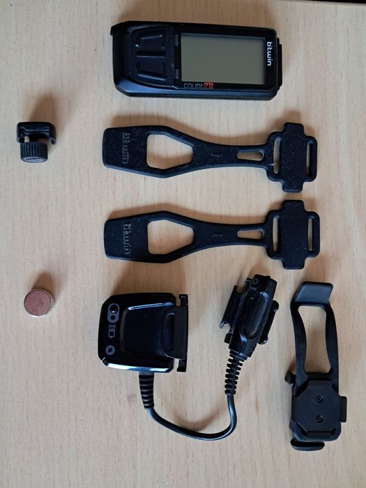 Komputer Licznik Rowerowy 14 Funkcji Btwin Count 14+ Kadencja