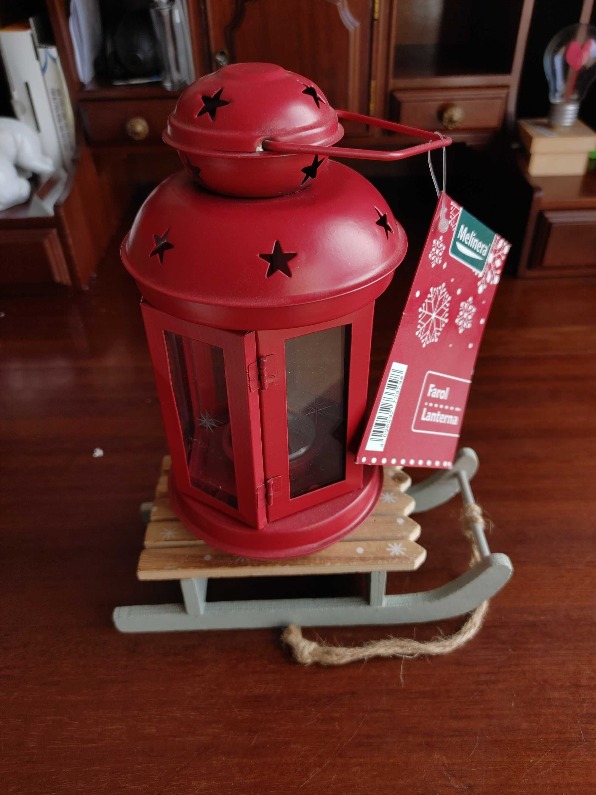 Farol Lanterna com trenó