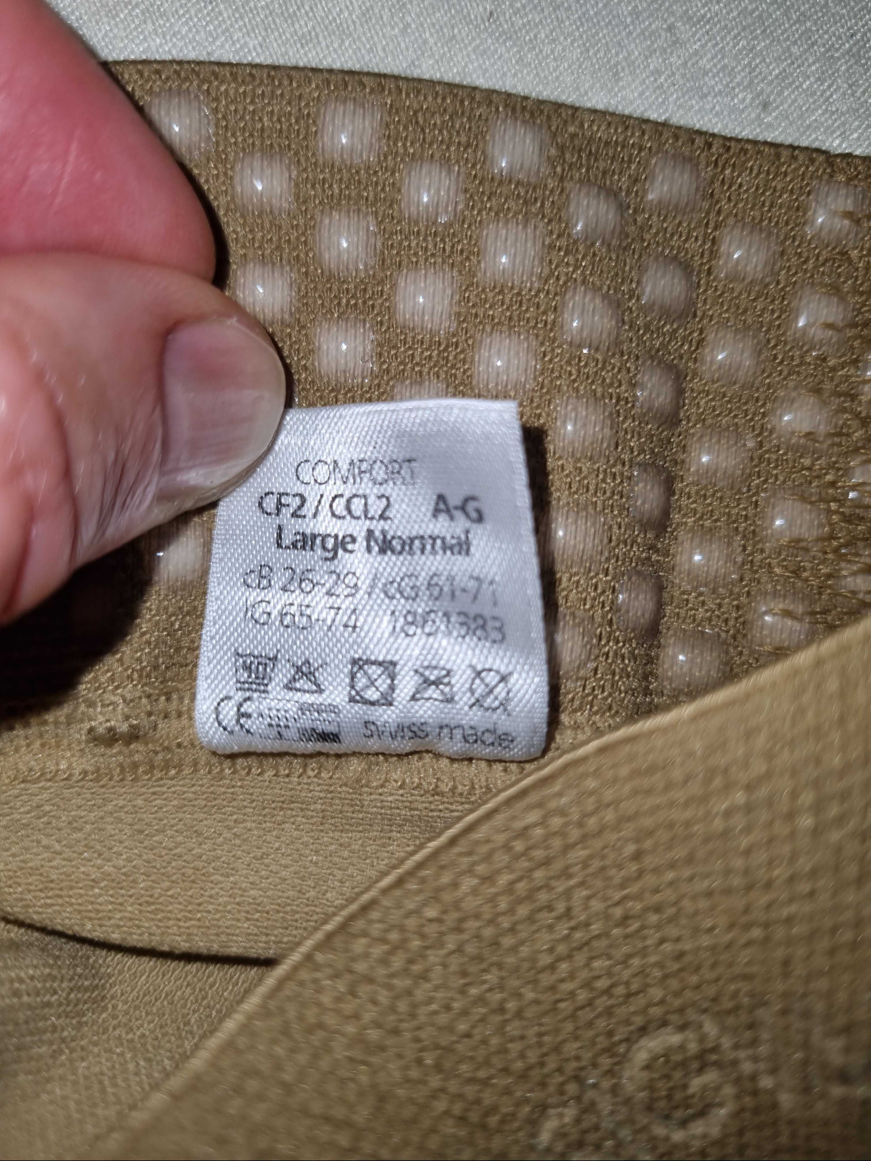 Чулки помпресійні Sigwaris comfort,з відкритим носочком,large