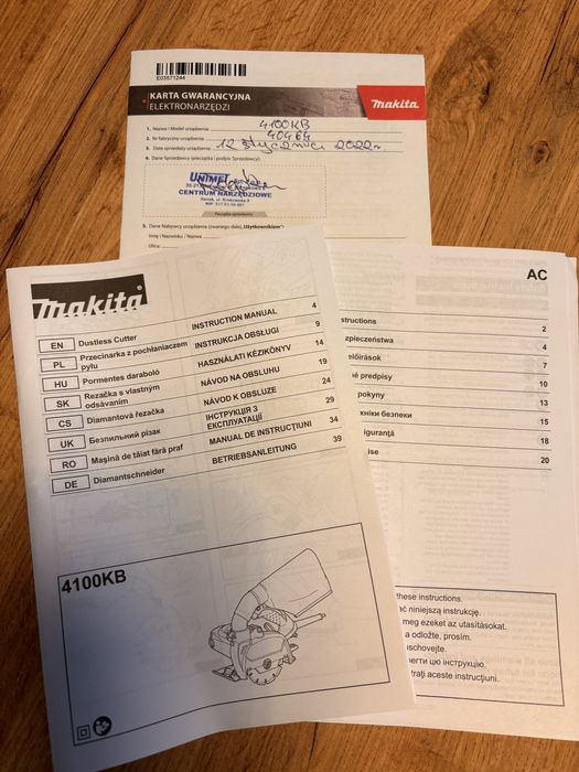 Maszyna do cięcia płytek MAKITA