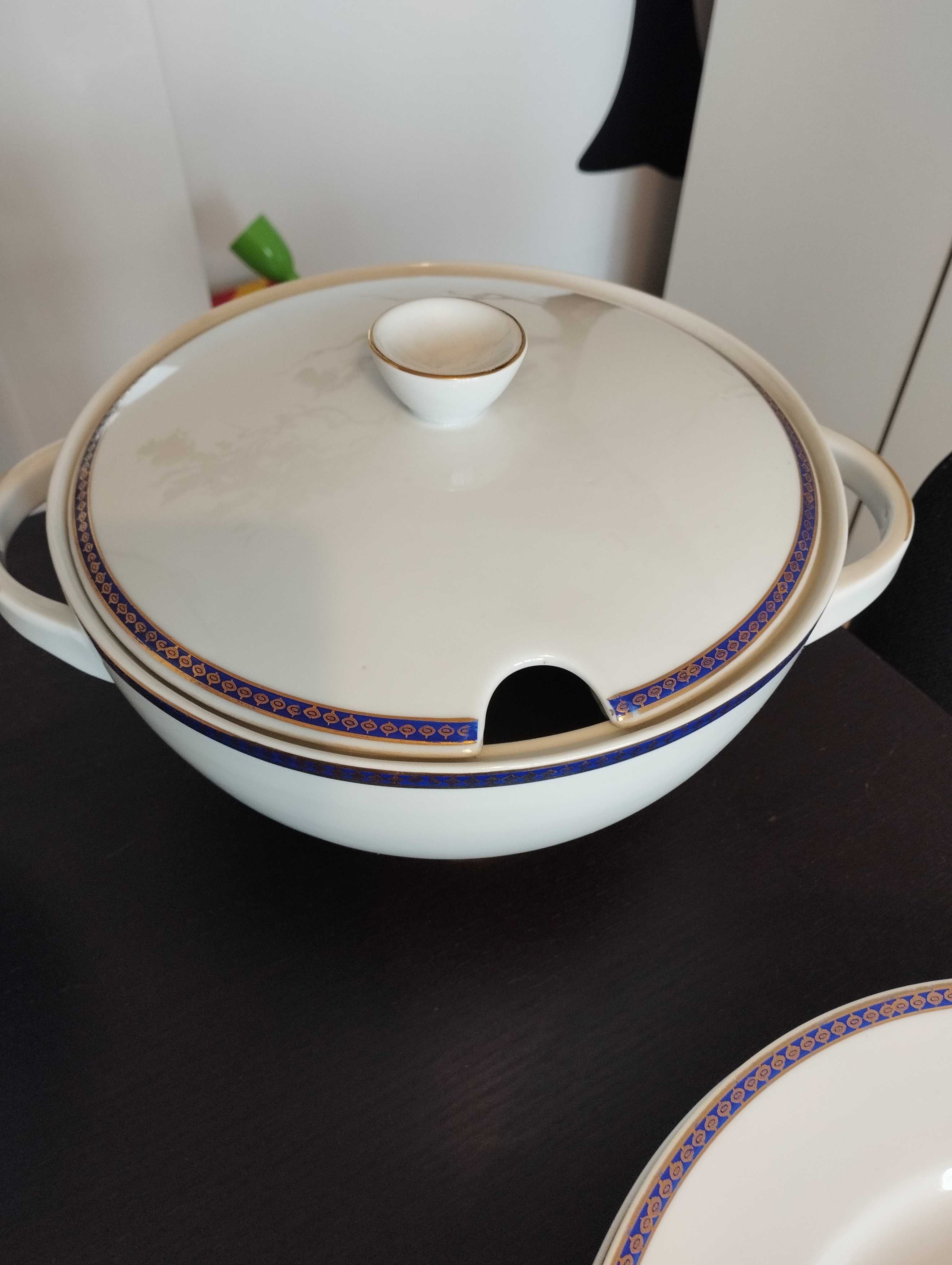 Zestaw obiadowy porcelana Ćmielów PRL
