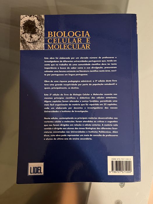 Biologia Celular e Molecular CARLOS AZEVEDO