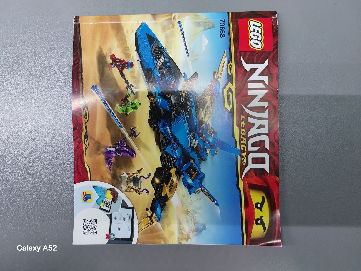 LEGO NINJAGO LEGACY 70668 burzowy myśliwiec Jaya