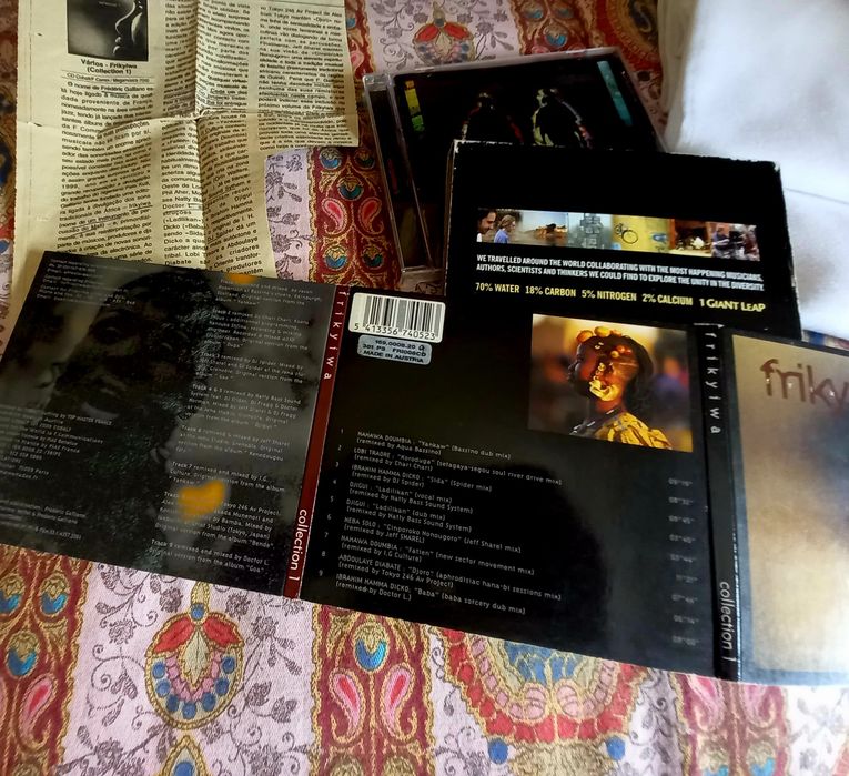 Dois cds por cinco euros