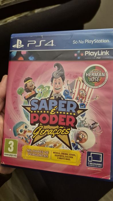 Saber é Poder (versão portuguesa) PlayStation 4