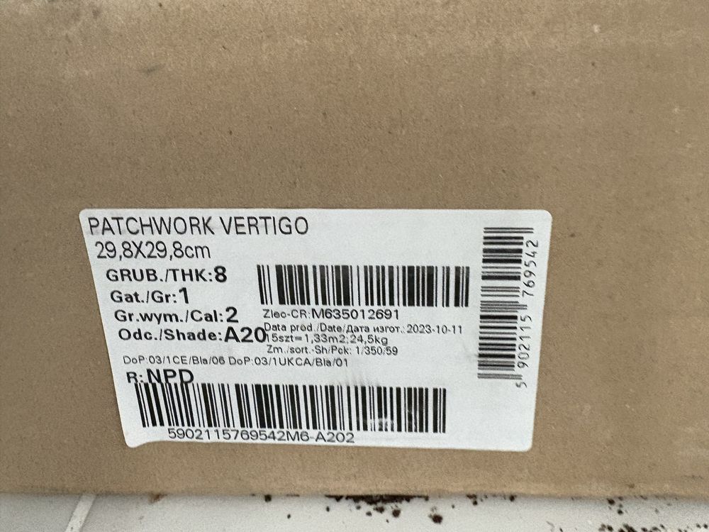 Plytka ceramiczna Cersanit Patchwork Vertigo 29,8x29,8