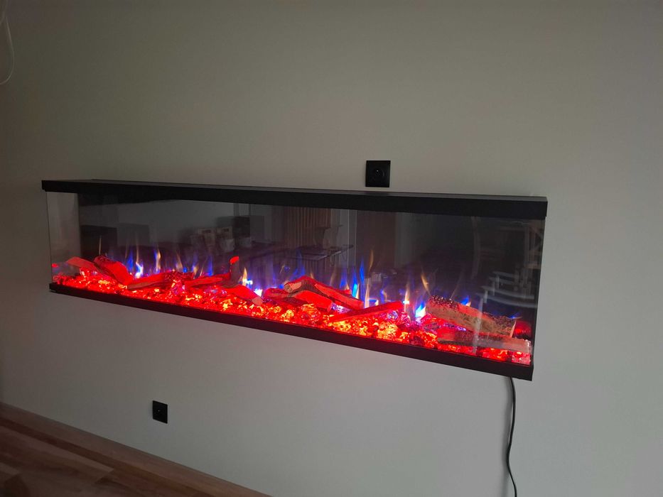 Kominek Elektryczny LED 3D Aflamo