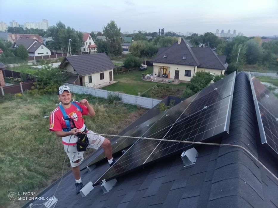 Одесса Установка Солнечной электростанции. Есть Выезд в другую область