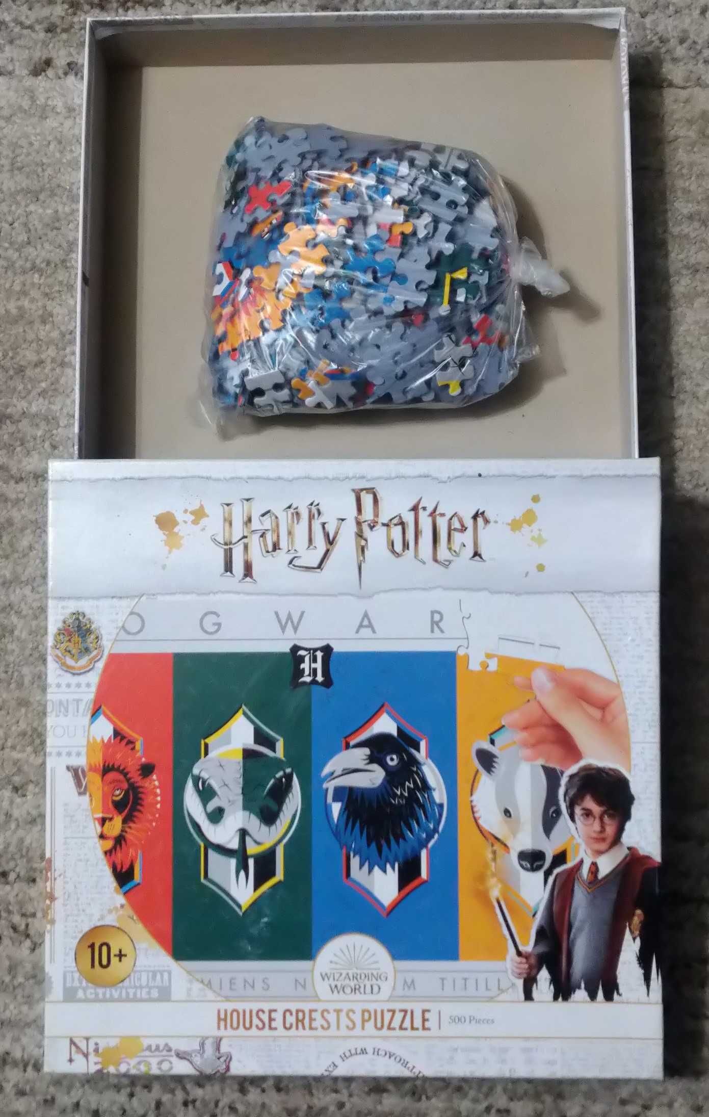 Puzzle Harry Potter - House Crest Herby , 500 el.