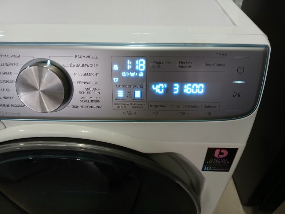 Нова пральна машина Samsung WW9XM76NN2R 9кг з Німеччини