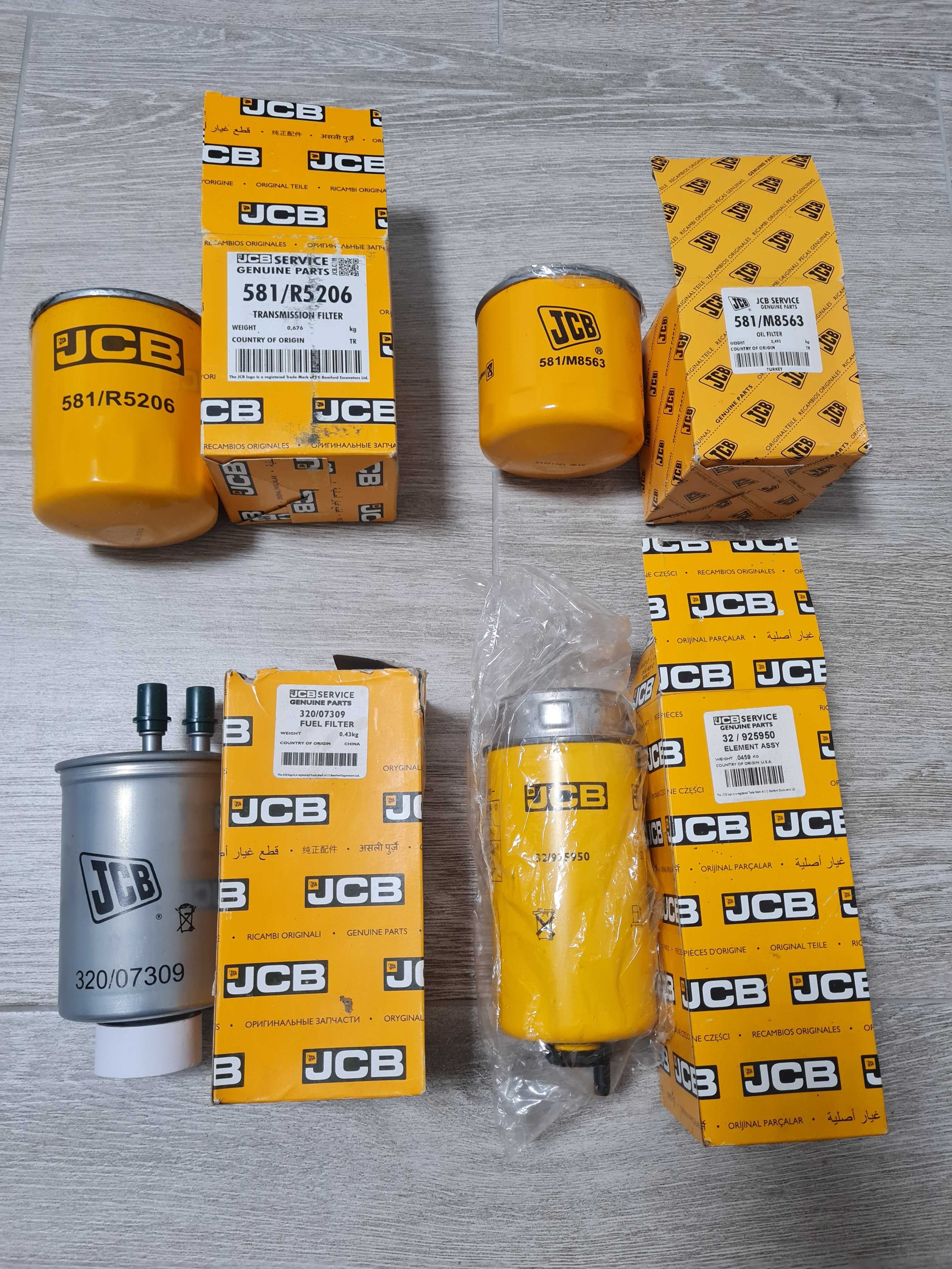 Фільтра грубої та тонкої чистки техніки JCB 320/07309 320/А7123