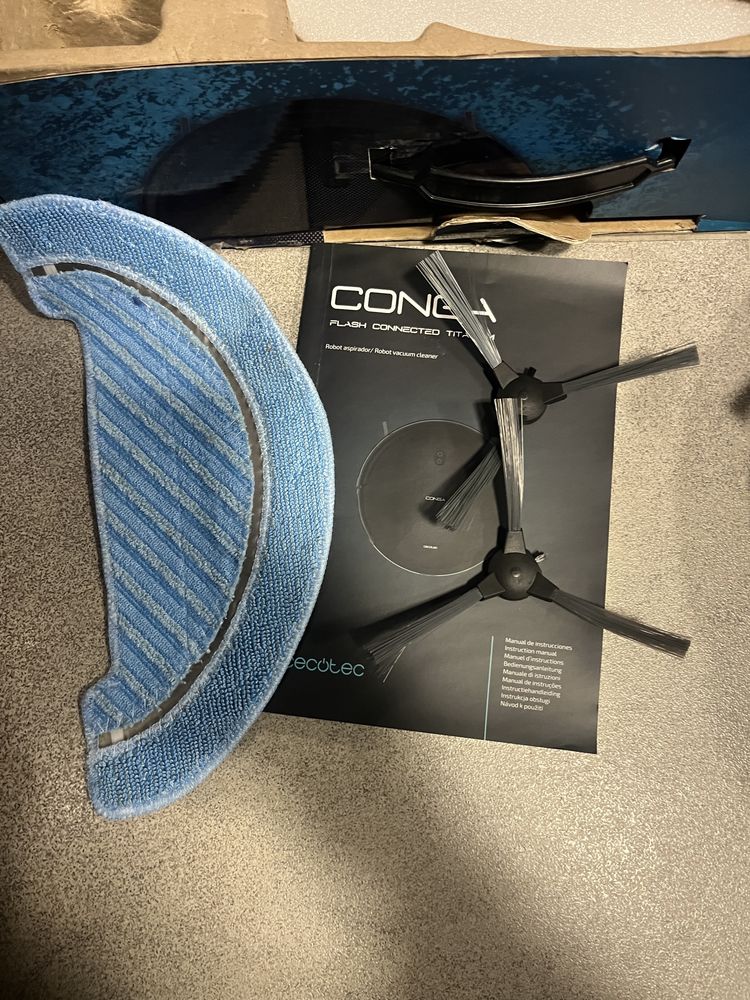 Robot sprzątający Cecotec Conga Flash Connected Titanium – 4w1