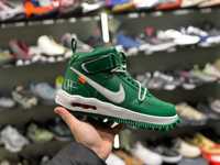 Кросівки Off-White™ x Nike Air Force 1 Mid "Pine Green" DR0500-300