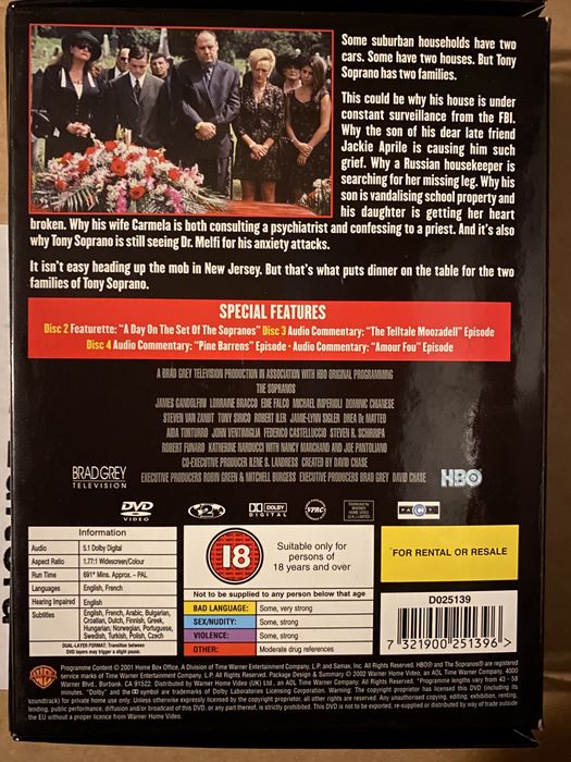 Série The Sopranos - season 3